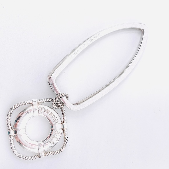 Tiffany & Co. Key Ring Boat & Lifesaver Charm - Picture 2 of 7